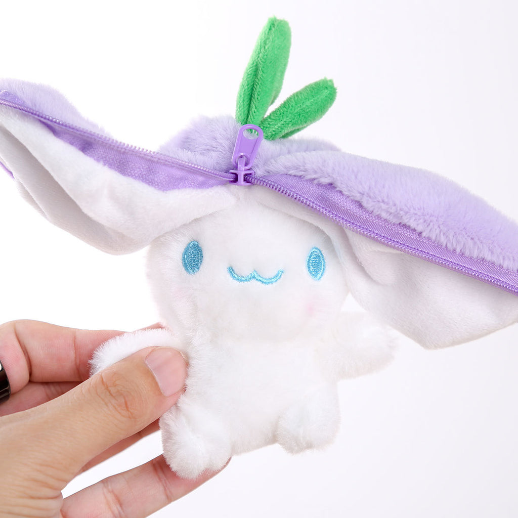 Fruit-Themed Capybara Plush Keychain