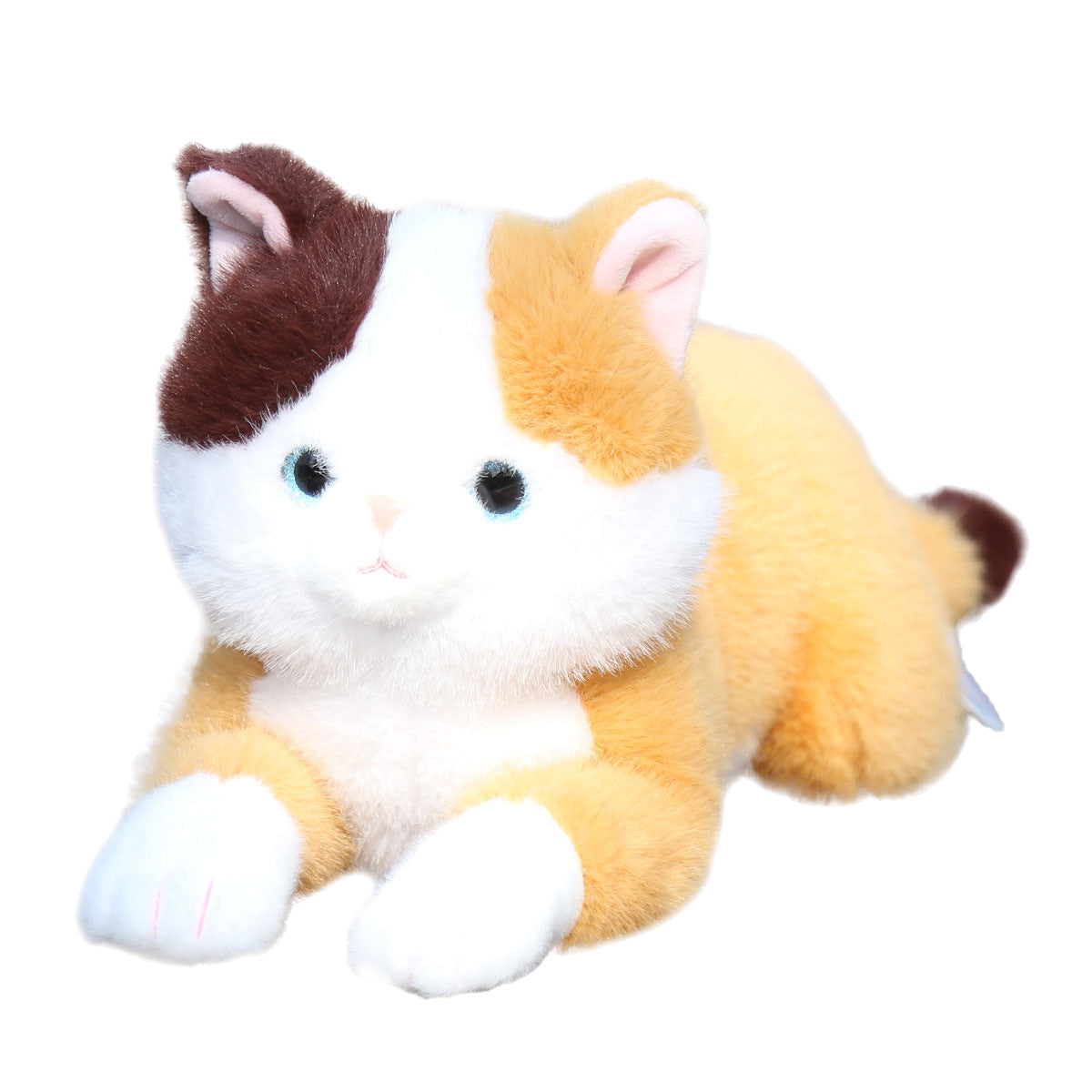 Adorable Lying-Pose Kitten Plush Toy