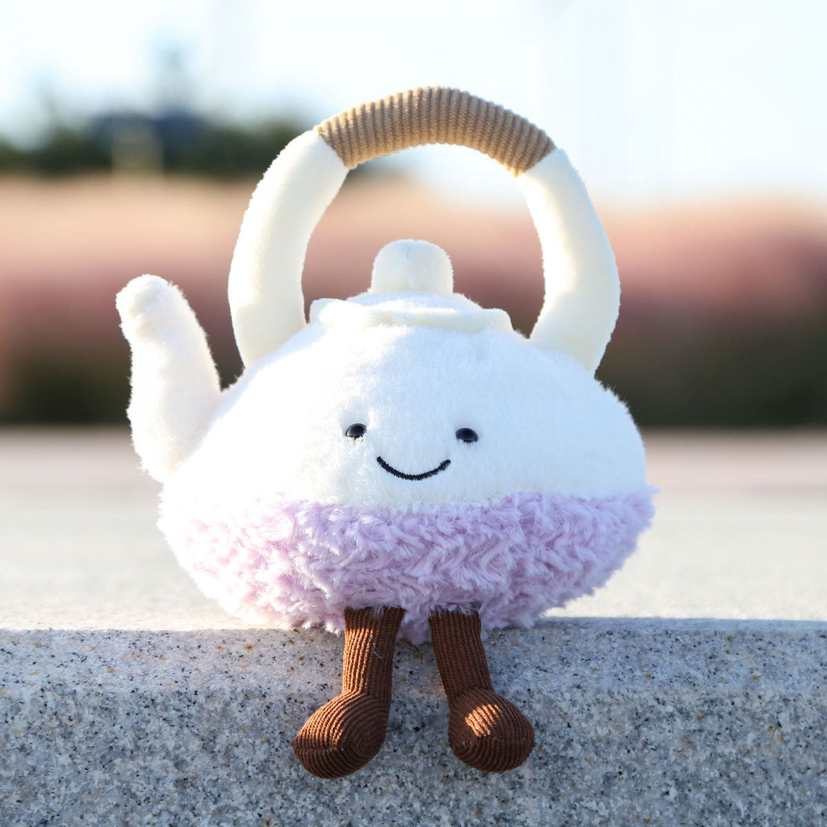 Fun Cottage Coconut Teapot Plush Toy
