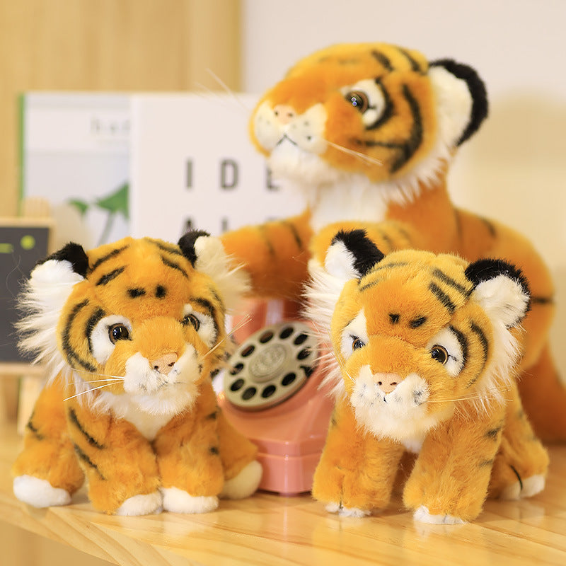 White Tiger Plush Toy for Children