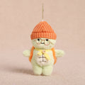 Turtle Keychain With Hat And Glasses
