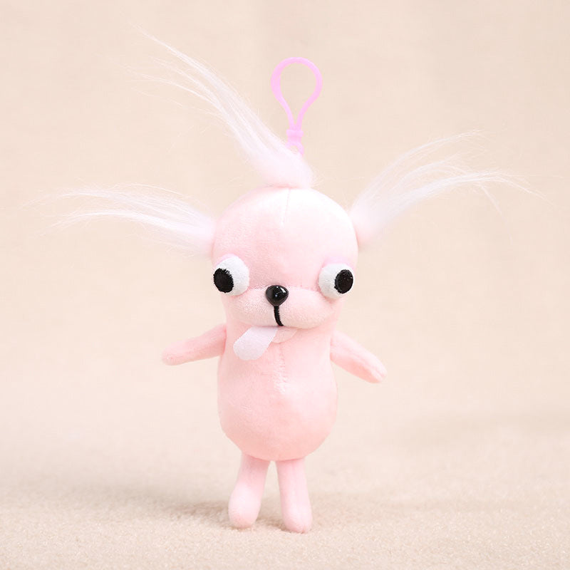 Chihuahua Plush Keychain Charm