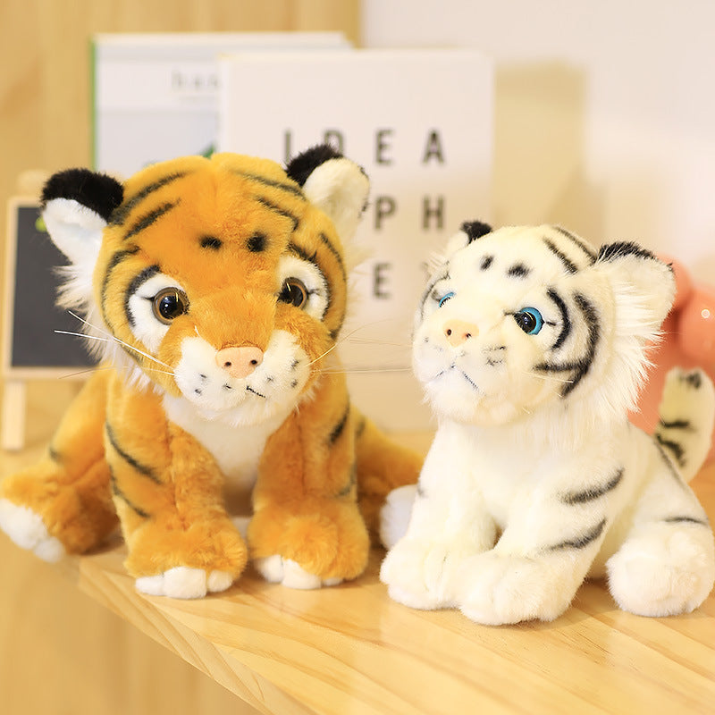 White Tiger Plush Toy for Children