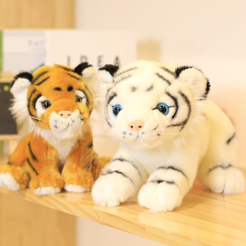 White Tiger Plush Toy for Children