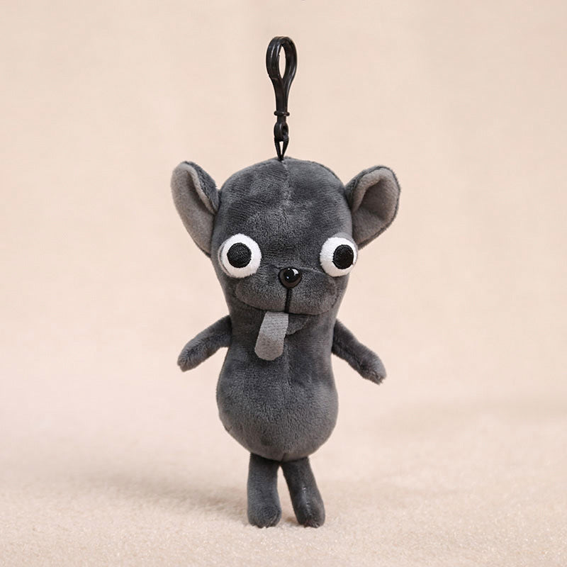 Chihuahua Plush Keychain Charm