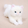 Adorable Lying-Pose Kitten Plush Toy