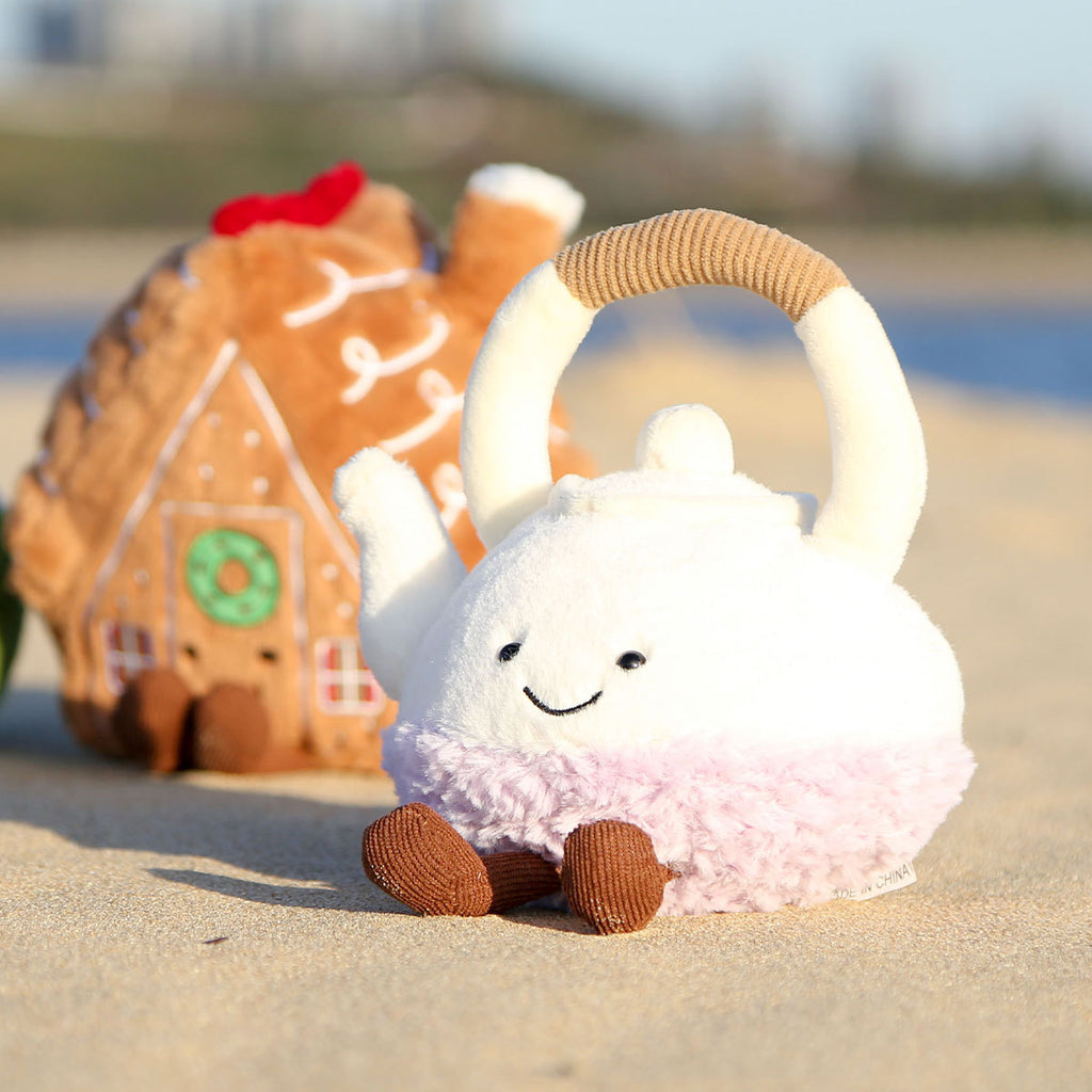Fun Cottage Coconut Teapot Plush Toy