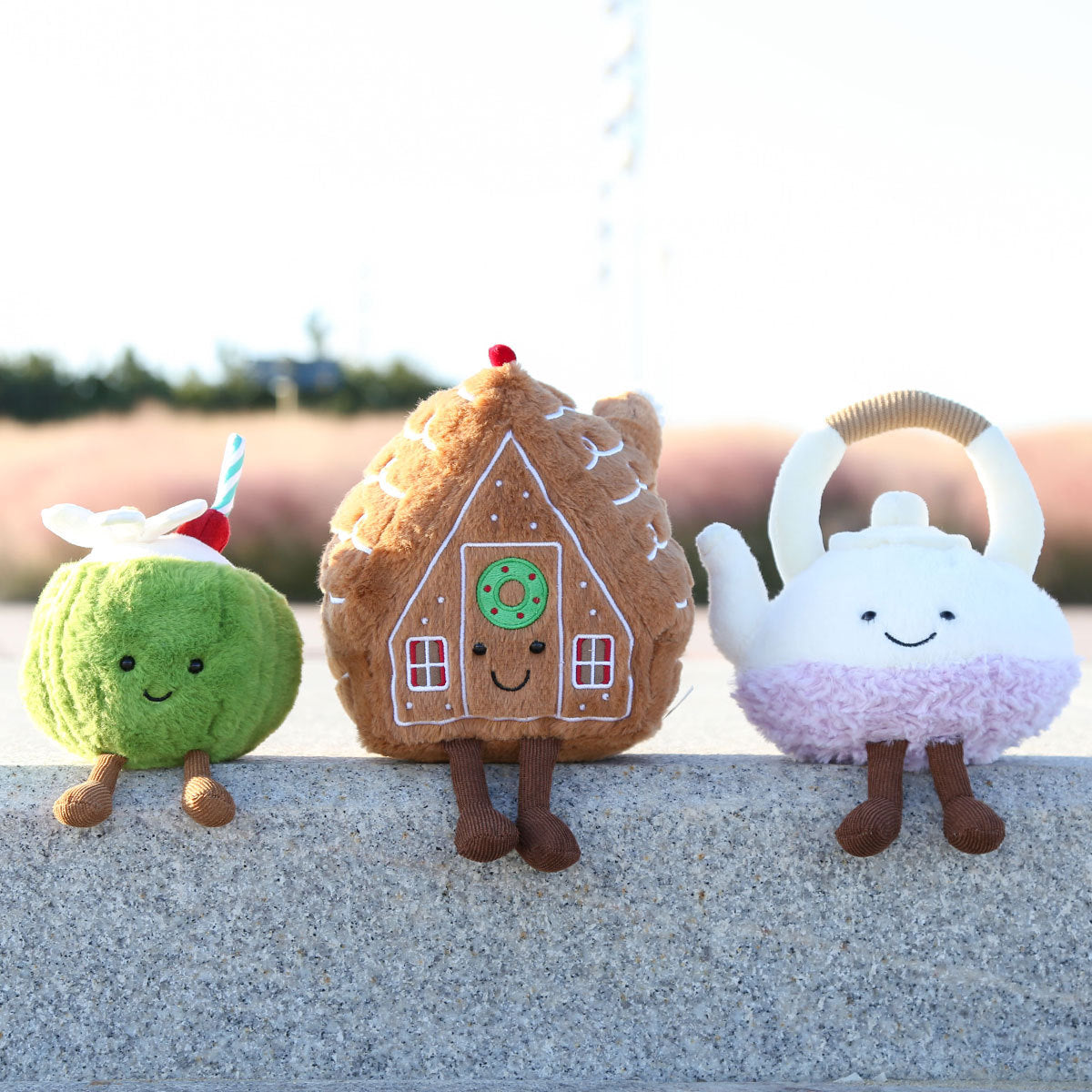 Fun Cottage Coconut Teapot Plush Toy