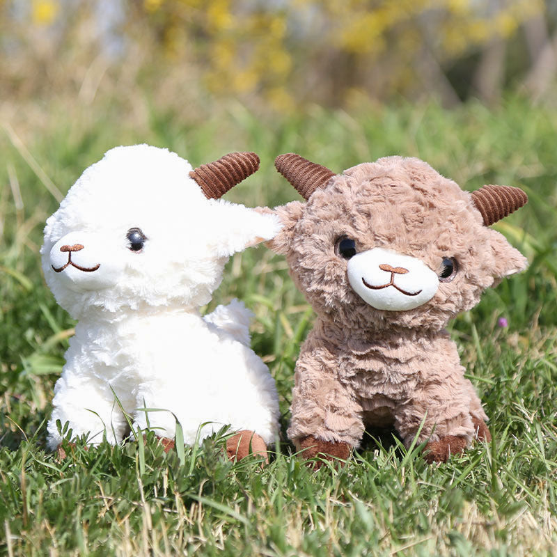 Standing Lamb Plush Toy